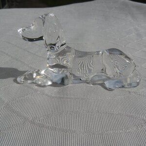Princess House Pets 24% Lead Crystal‎ Glass Cocker Spaniel Dog Sculpture